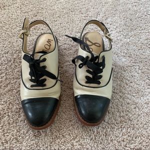 Sam Edelman Damian Cap-Toe Slingback Oxford